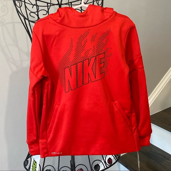 Nike Kids Boy's Therma Fleece Pullover Hoodie - Picture 2 of 4